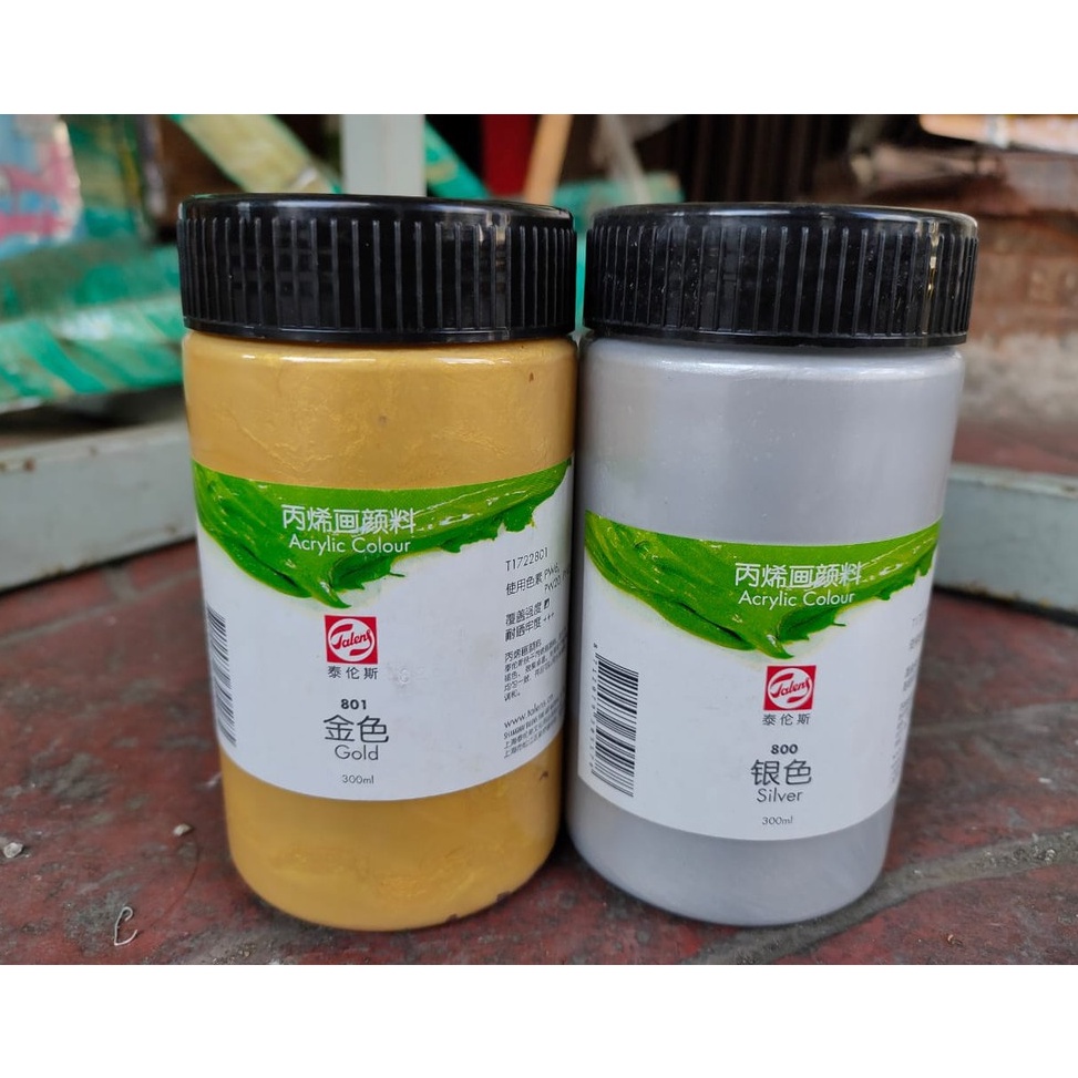 

cat carilic silver atau gold satuan talens 3 ml n J3C8
