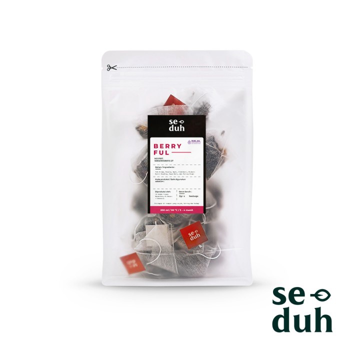 

GEBYAR PROMO SEDUH TEA BLEND PREMIUM TEA BAG POUCH isi 12 Tea bag Series A