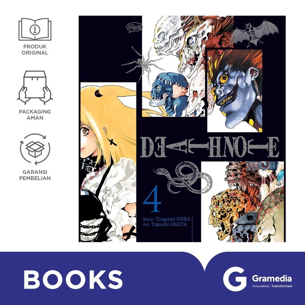 KODE U23K Komik Death Note New Edition Vol 4 TSUGUMI OHBATAKESHI OBATA