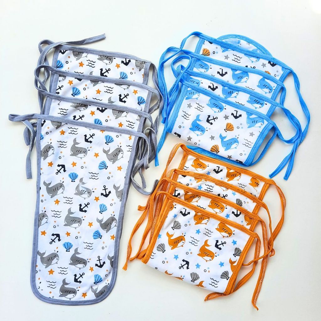 Grosir 1 Lusin Popok Kain Bayi Baru Lahir Motif Isi 12pc Murah