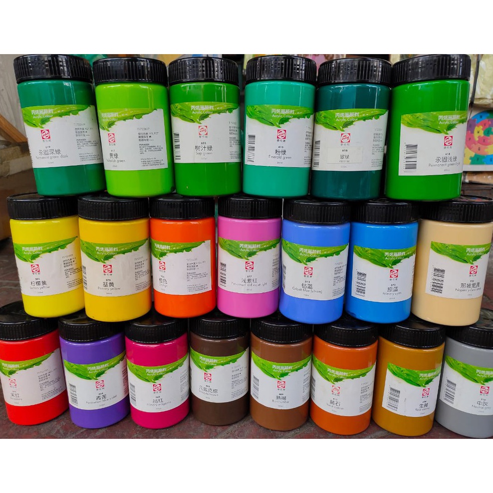 

KODE P56O cat acrilic talens 3 ml warna regular update 223 agustus
