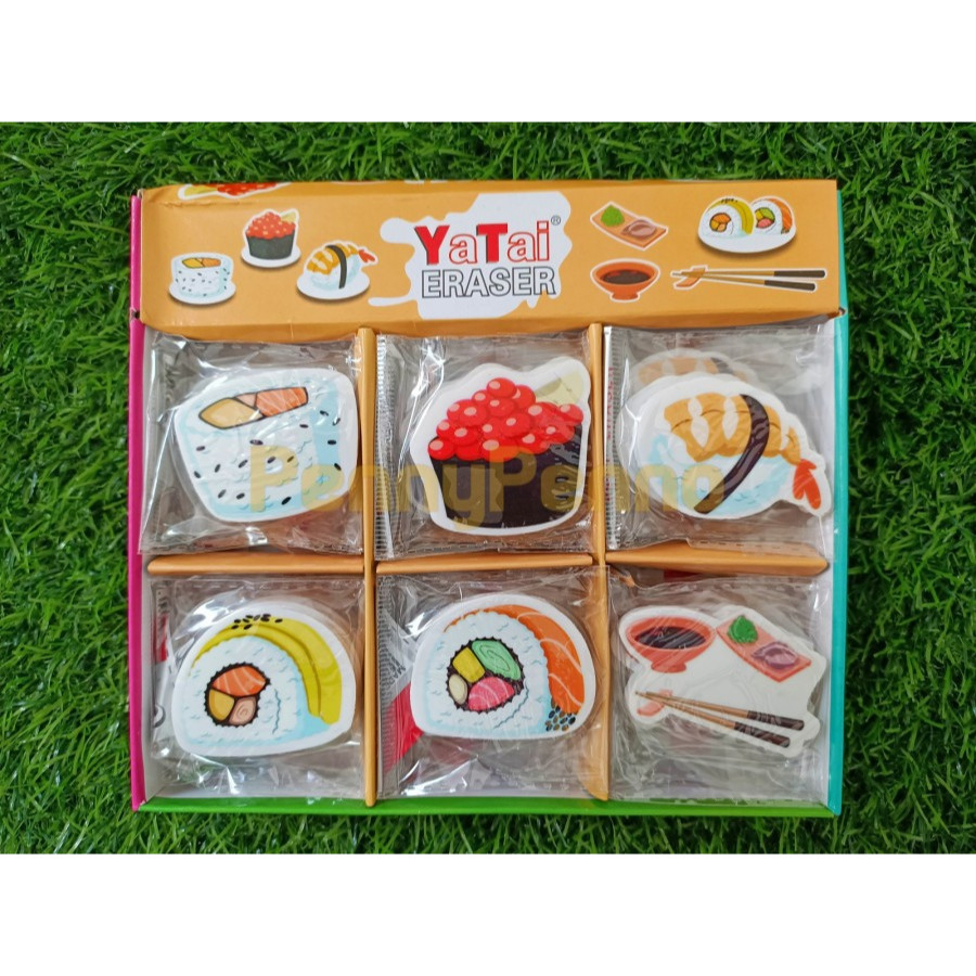 

Penghapus Pensil Model Unicorn / Sushi / Roti / Animal / Alpukat / Angka / Jerapah