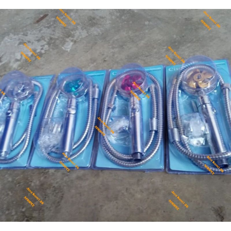 Shower Shower Kamar Mandi / Shower Turbo Gan Kipas Turbo /Shower Mandi