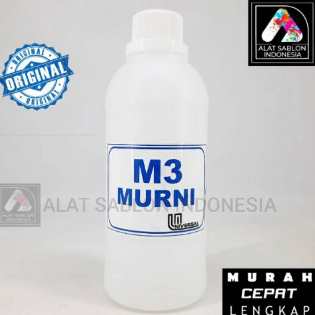 

MINYAK M3 MURNI PEMBERSIH TINTA SABLON 5ML c EW6
