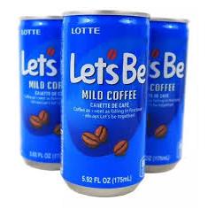 

Lotte Lets Be Mild Coffee /Minuman Kopi Susu 175ml