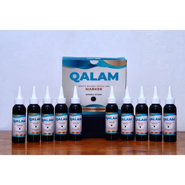 Tinta spidol whiteboard Qalam refill spidol isi ulang tinta 1 pack isi 1 f N8B7