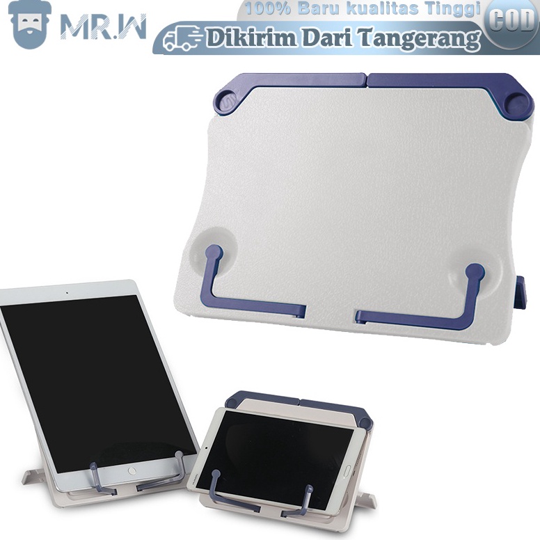 

KODE L3Y Pegangan Buku Majalah Berdiri Protable Book Stand Reading Holder Rak Tempat Buku