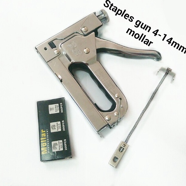 

Mollar 414mm Heavy Duty Staples Gun Staples Tembak b J8O7