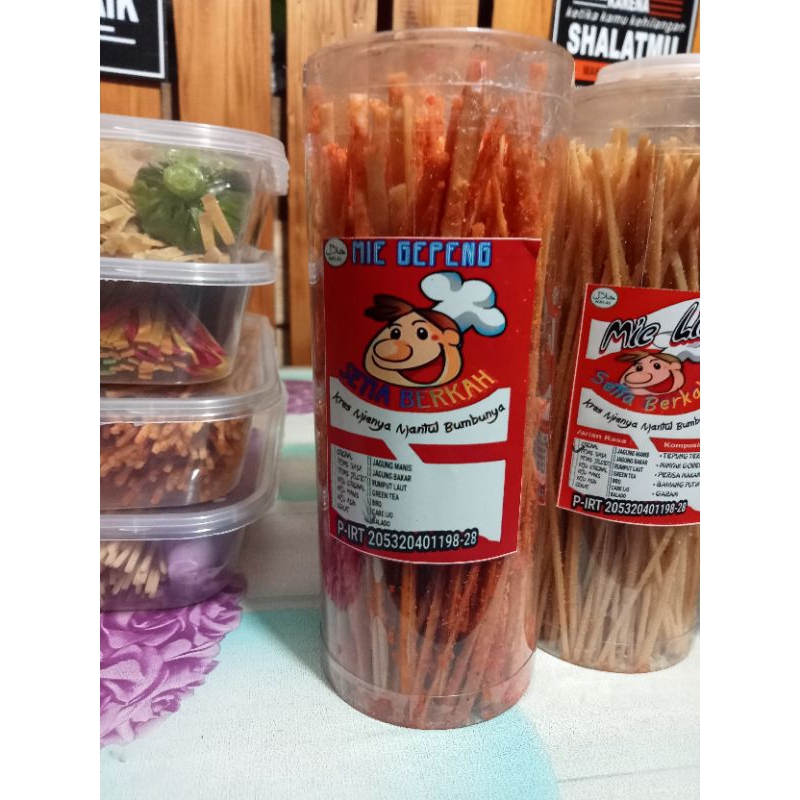 

mie lidi kemasan box paket 25 pics