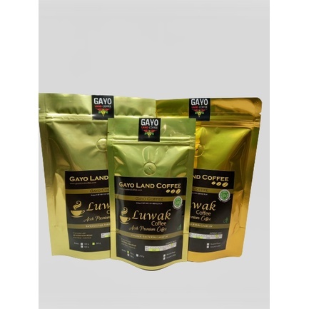 

Gayo Land Coffee 100% pure Luwak Ground (Kopi Bubuk) Gayo 250g