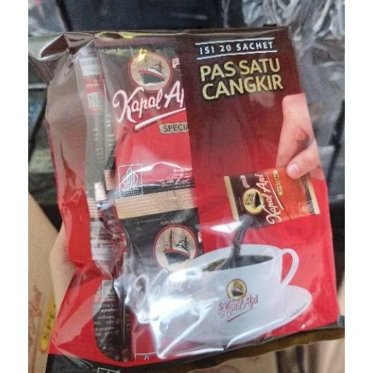 

KOPI KAPAL API MINI 6gr ISI 200 SACHET KOPI BUBUK TANPA GULA