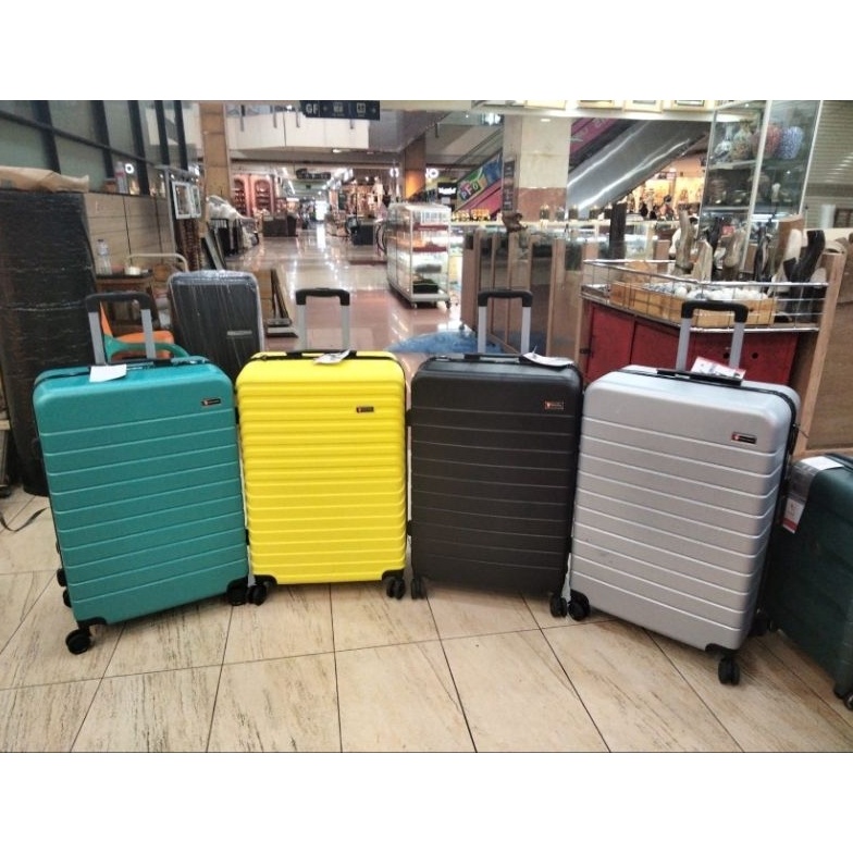 KODE L3S KOPER POLO 28 INCH ANTI PECAH  KOPER FIBER 28 IN RODA 4 BISA BERPUTAR  KOPER FIBER 28 INCH 