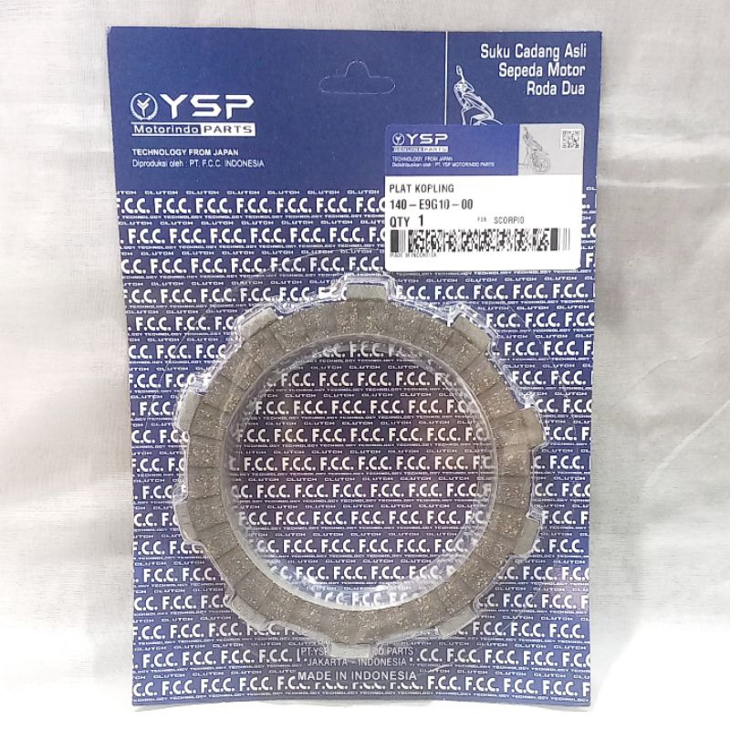 Kampas Plat Kopling Scorpio 5BP Original FCC