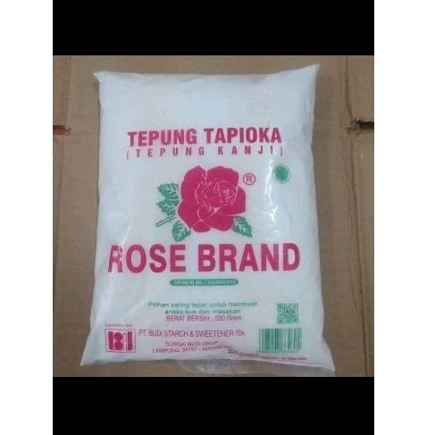 

Tepung tapioka rose brand 500gr