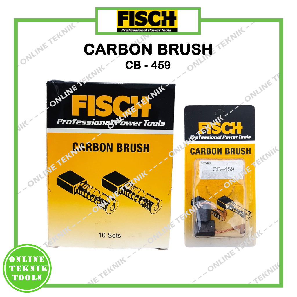 FISCH Carbon Brush CB-459 / Spul / Sepul / Bostel / Arang Sparepart Mesin Gerinda CB459