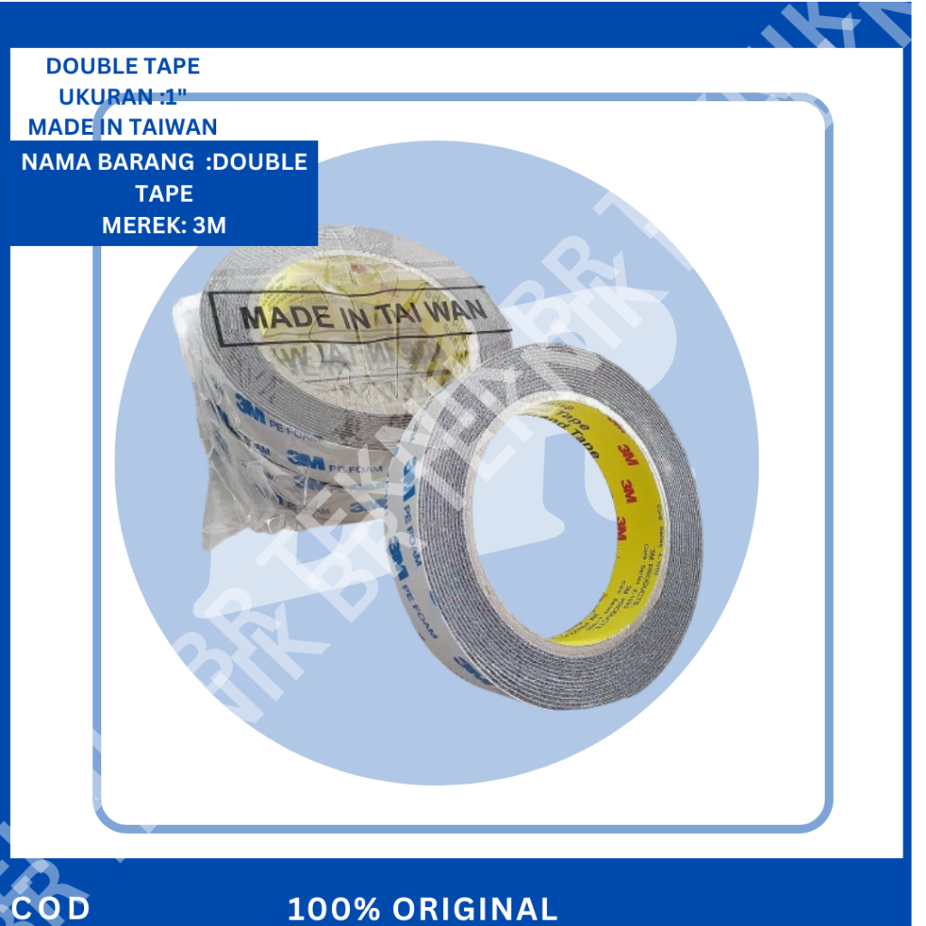 

Double Tape 3M Putih Double Tape 1