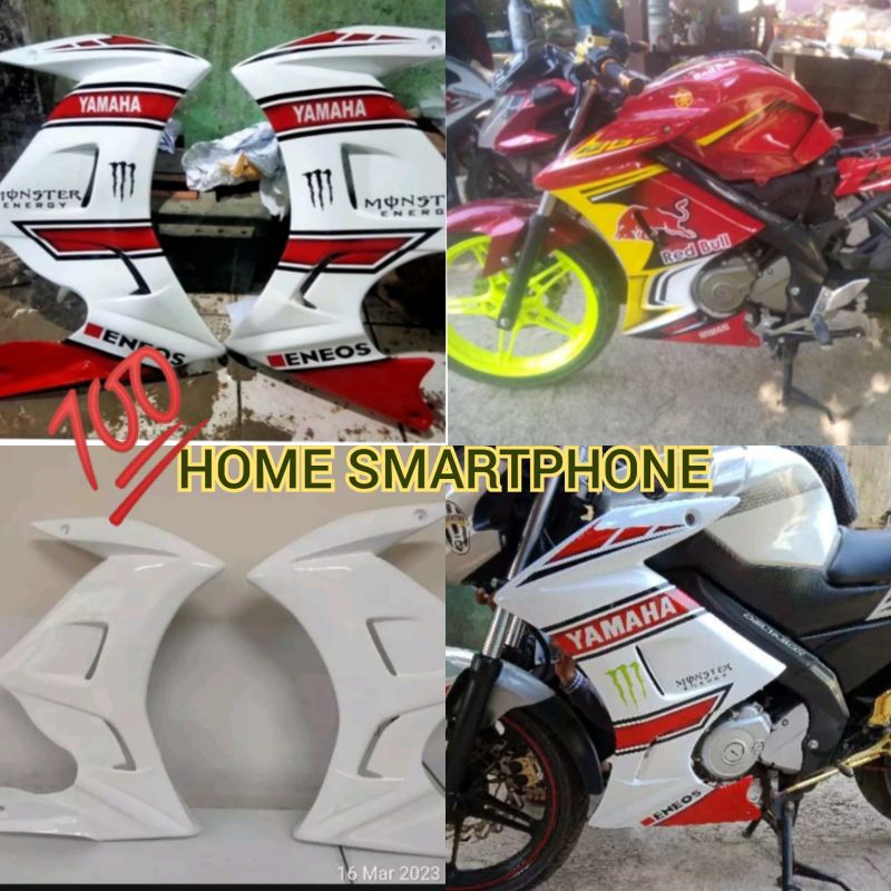 Half Fairing Yamaha vixion nvl nva model R15