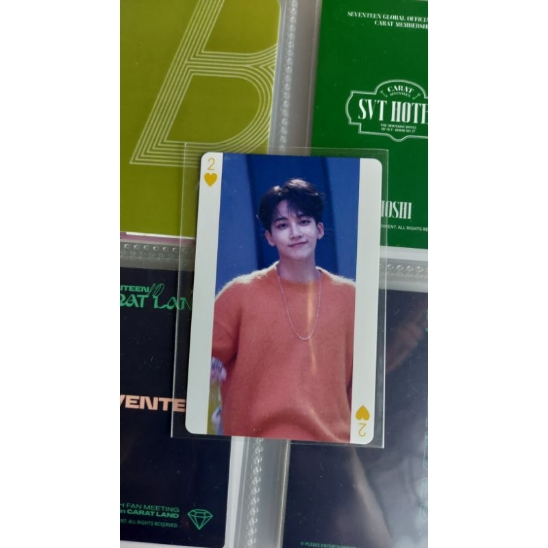 seventeen jeonghan hmv photocard