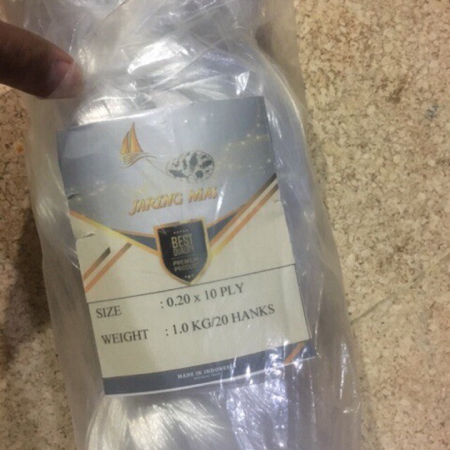 benang millenium arida moimoi / benang pukat milenium benang siluman 10 ply