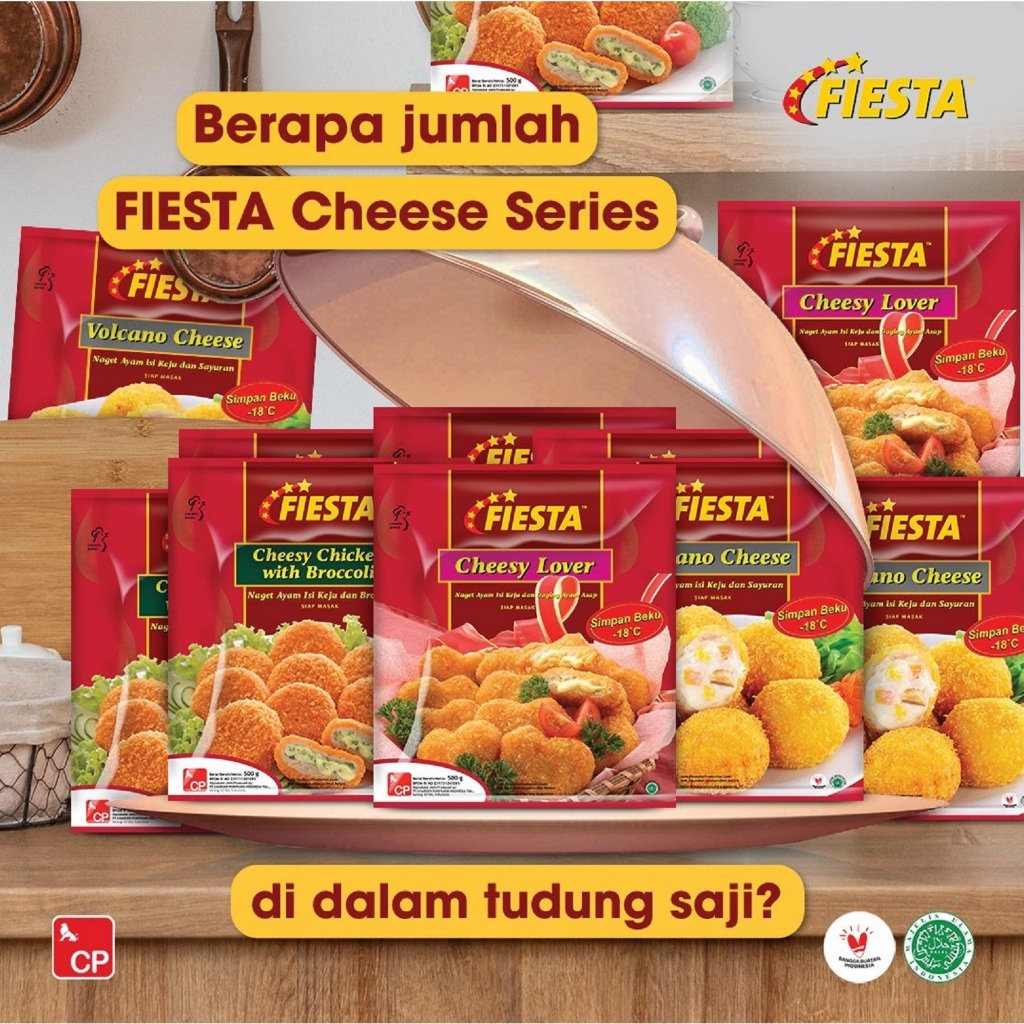 

Fiesta Nugget, Cheese 123, Happy Star, Cordon Bleu, Schnitzel, Stikie