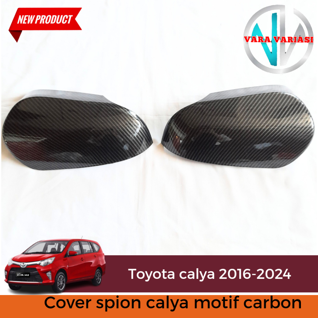 Cover Spion Mirror Cover Spion Mobil Calya 2016 - 2023 Carbon