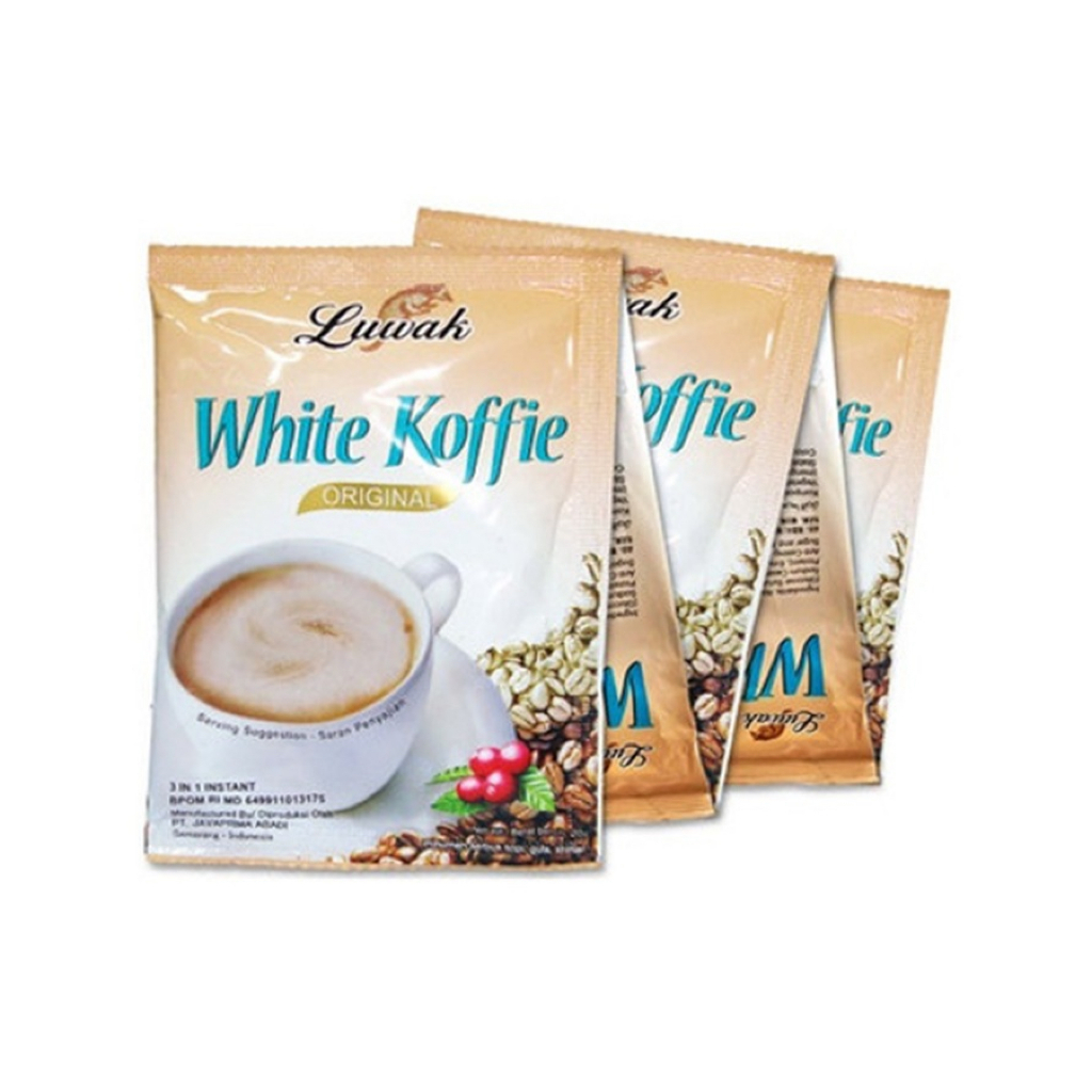 

Luwak White Koffie Original Sachet Renceng 10 x 20 Gram
