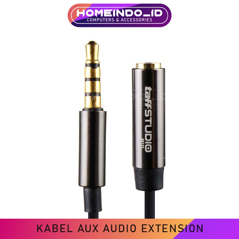 Kabel AUX Jack Input Audio 3.5mm Male to 3.5mm Female