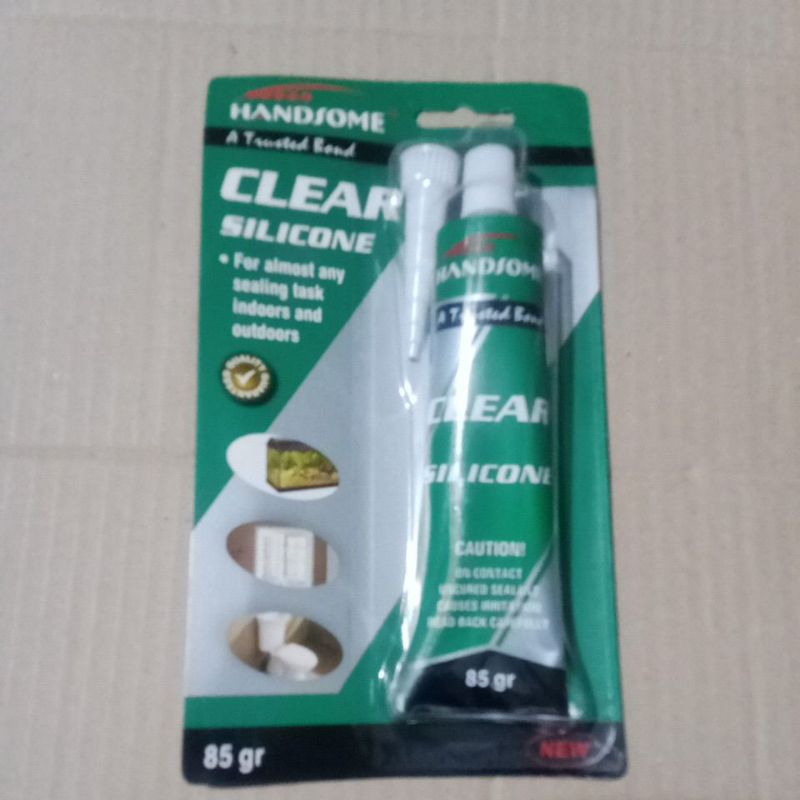 Lem HANDSOME CLEAR SILICONE 85gr