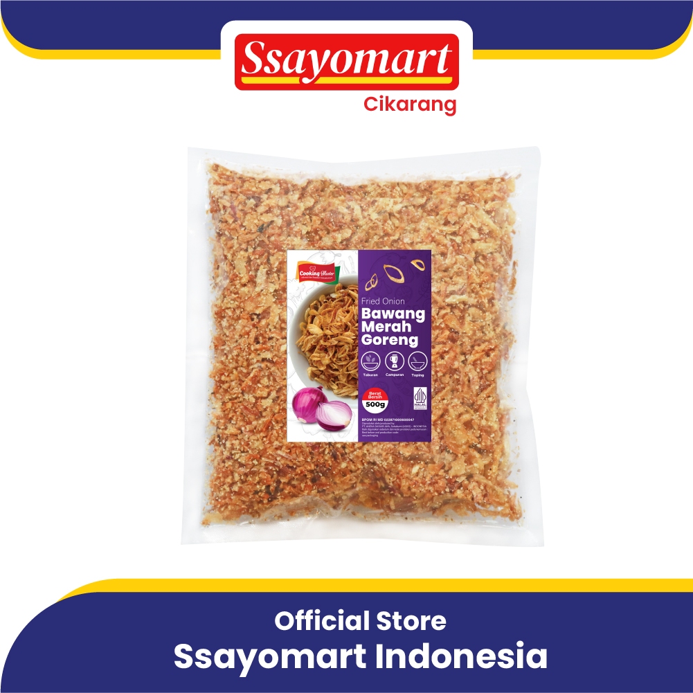 

Bawang Merah Goreng /Fried Onion/Bawang Goreng Siap Saji Original 500g