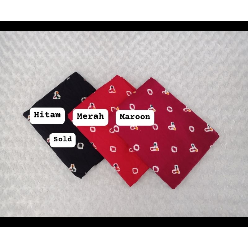 Kain Jumputan Ori Handmade Solo. Batik Jumputan Ori Handmade