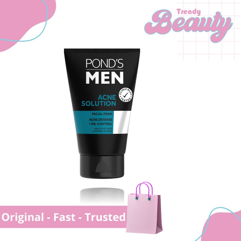 Pond's Men Acno Striker/Oil Crusher 100g Ponds Men Spiderman 100 gr