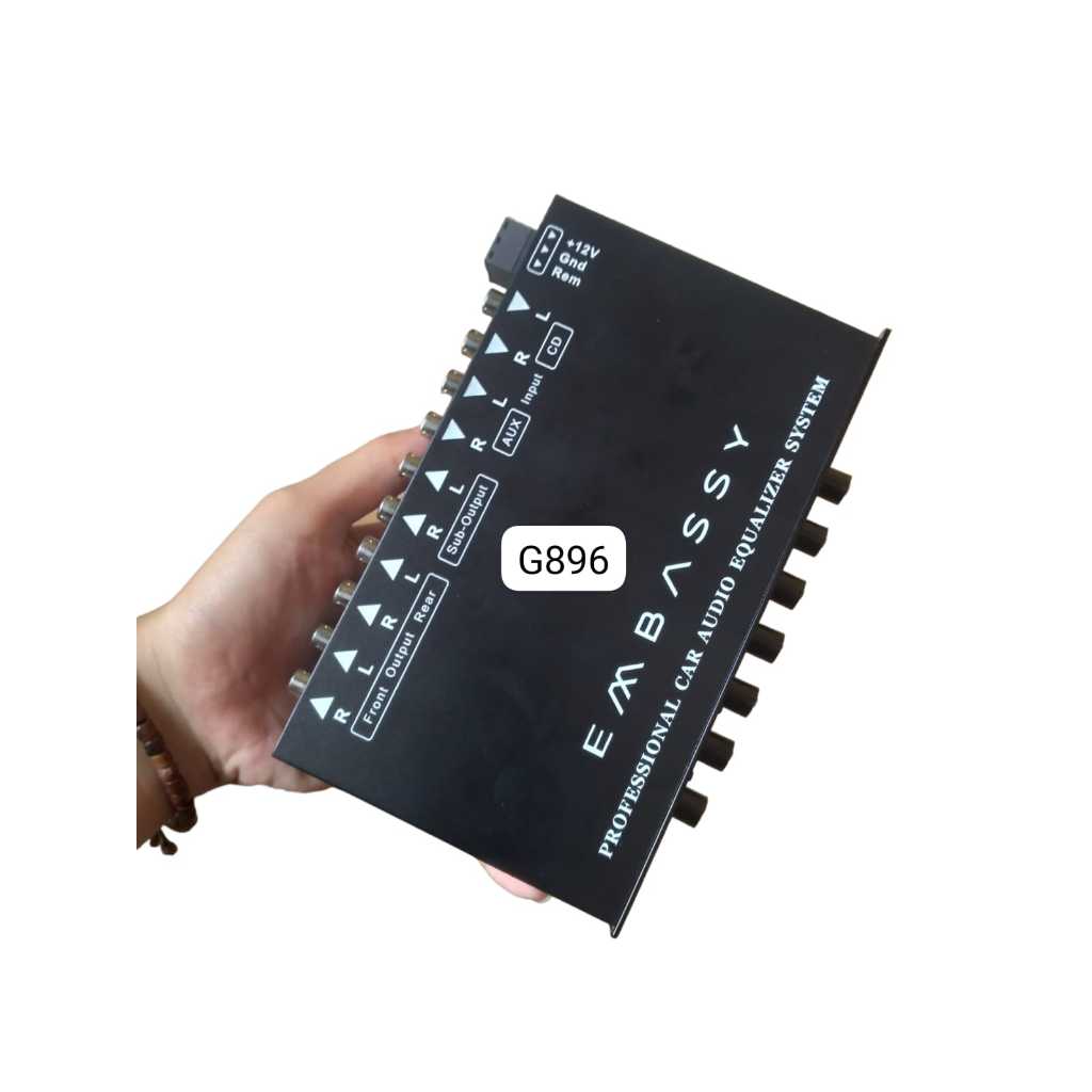 G896 AMPLIFER MINI MENAMBAH ALAT KARAOKE CAR AUDIO PARAMETRIK  BLUETOOTH EMBASSY GRAFHIC
