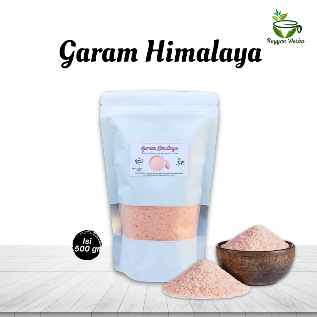 

500 gr Garam Himalaya / Himalayan Pink Salt / Himsalt 500gr