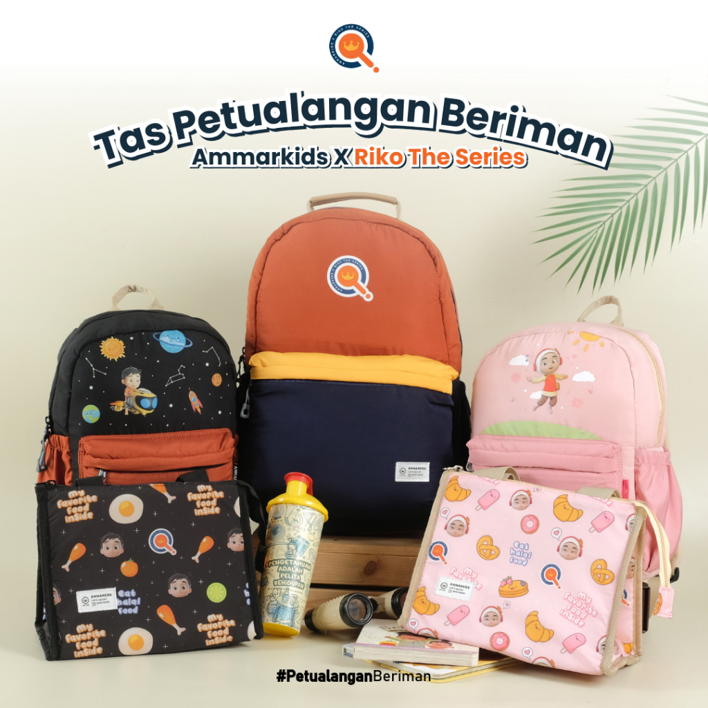 Tas Anak Seri Tas Petualangan Rikko The Series By AMMARKIDS