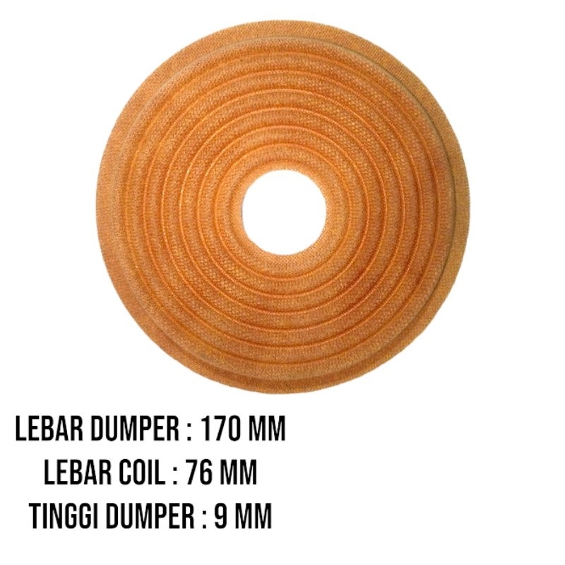 DEMPER SPEAKER 15 INCH 18 INCH DAMPER MEMBRAN SPEAKER