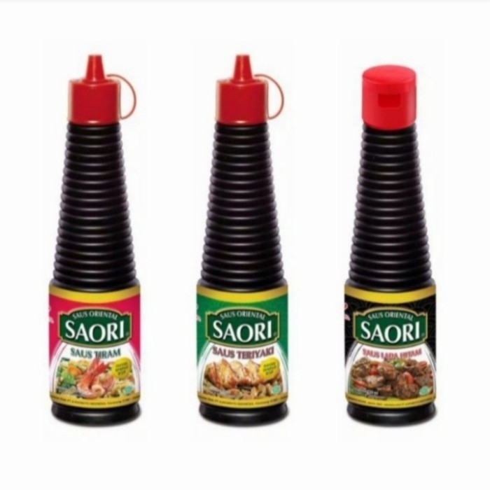 

Saori saus tiram / saus teriyaki / saus lada hitam 135ml & 270ml