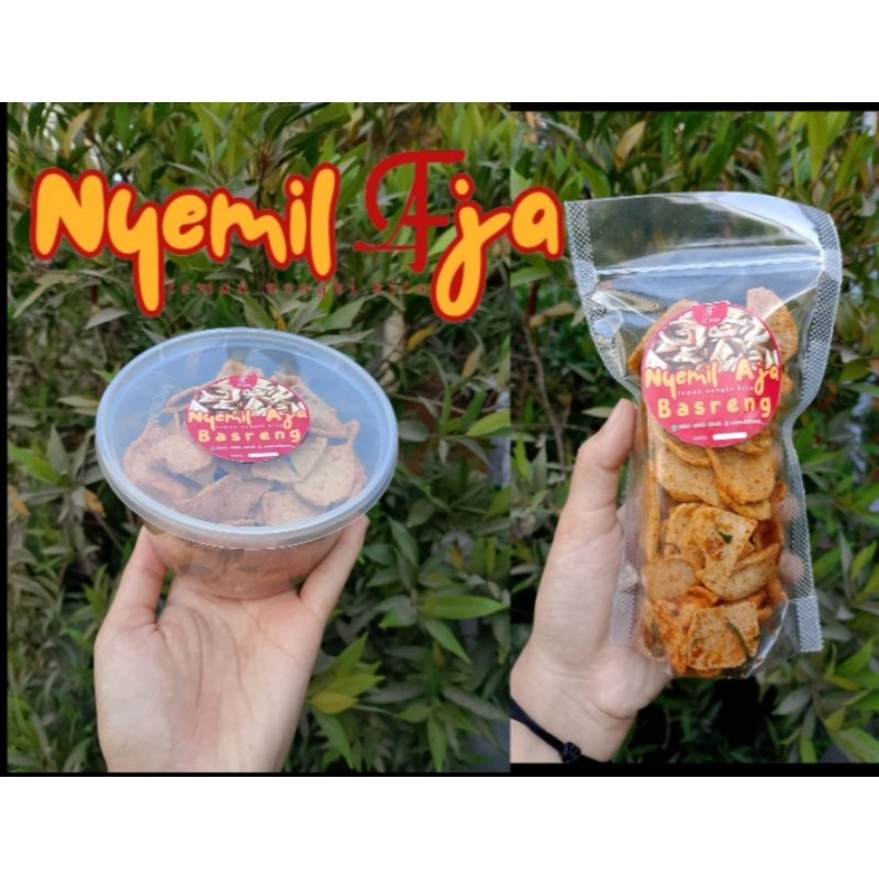 

Basreng Pedas Gurih Daun Jeruk