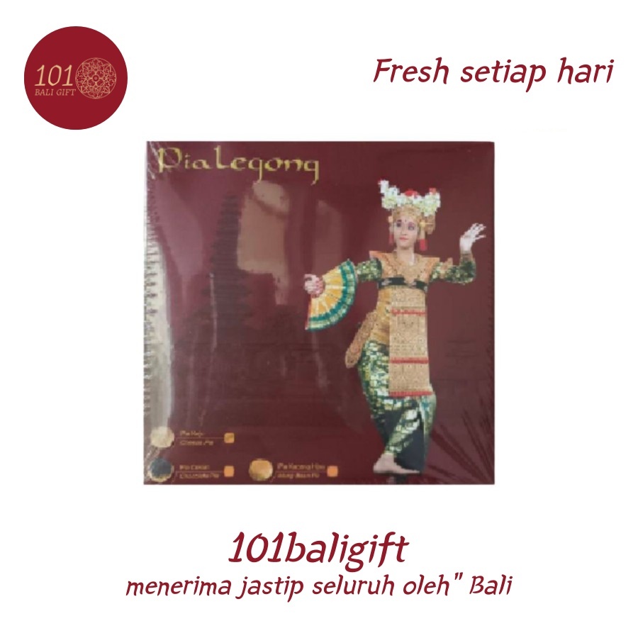 

101BALIGIFT - Oleh oleh pia legong bali fresh FREE BUBBLE WRAP