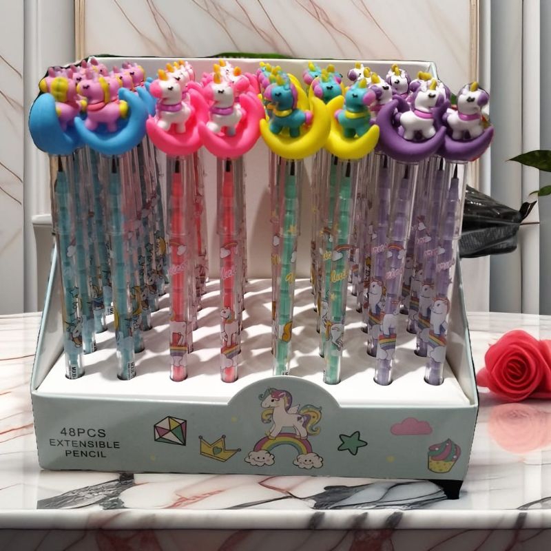 

(1 Pcs) Pensil Bensia Unicorn Pensil Lantu pensil Lucu