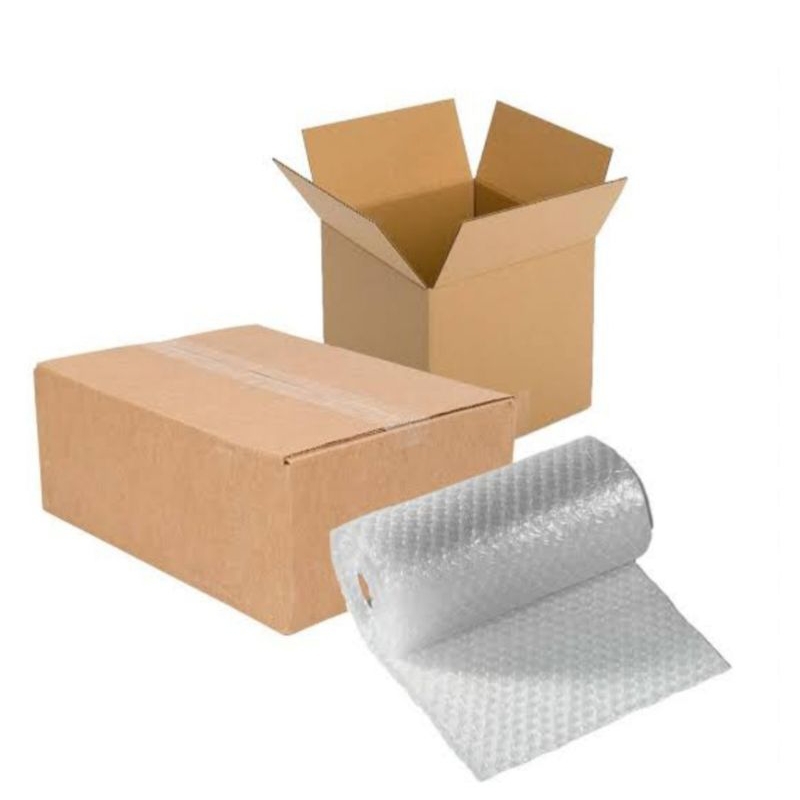 

Tambahan Packing Kardus/Buble Wrab