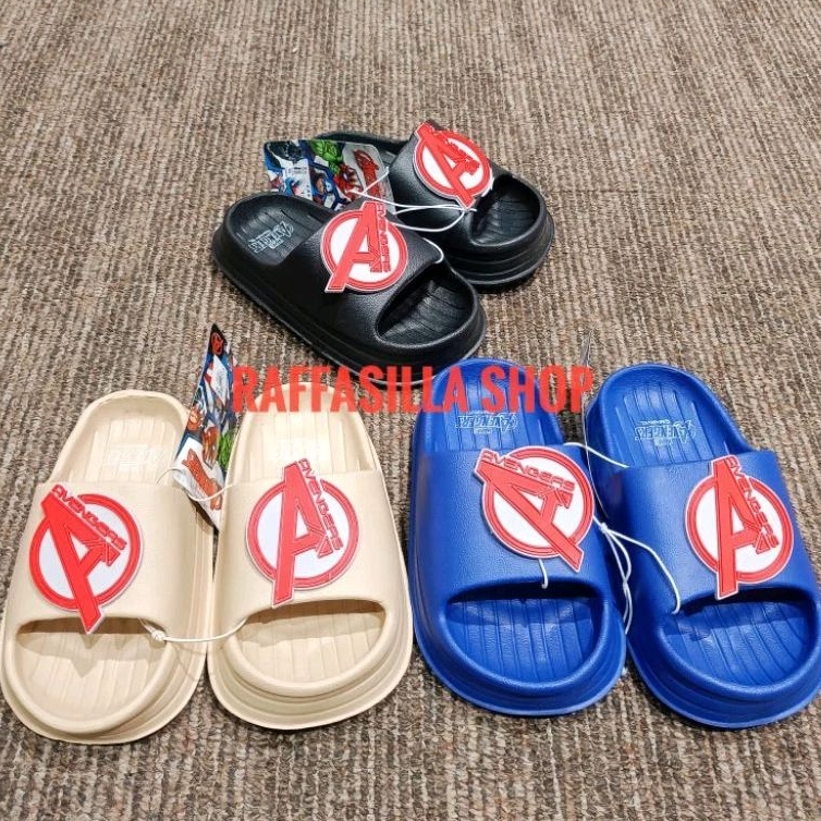 Zandilac Sandal Anak Cowok Avengers Sandal Anak Laki-laki Fashion