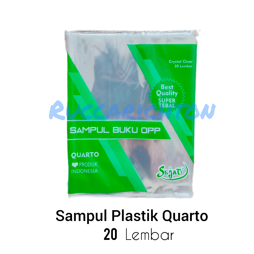 

SAMPUL PLASTIK BUKU QUARTO/PENDEK (SEJATI)