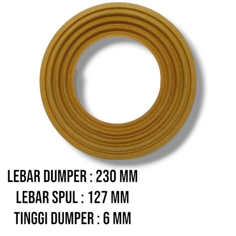 DAMPER SPEAKER TINGGI DEMPER SPEAKER 18 INCH MEMBRAN SPEAKER DAMPAR SPEKER 18 INCH