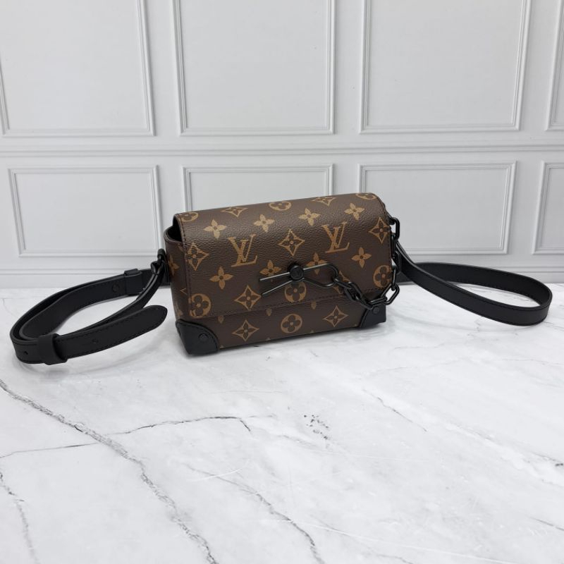 TAS SELEMPANG PRIA LV55643 MONOGRAM COKLAT IMPOR MIROR VIP