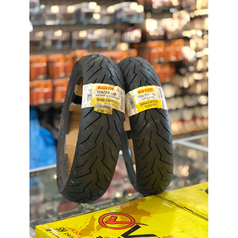 Ban PIRELLI Diablo Rosso Scooter Ring 12