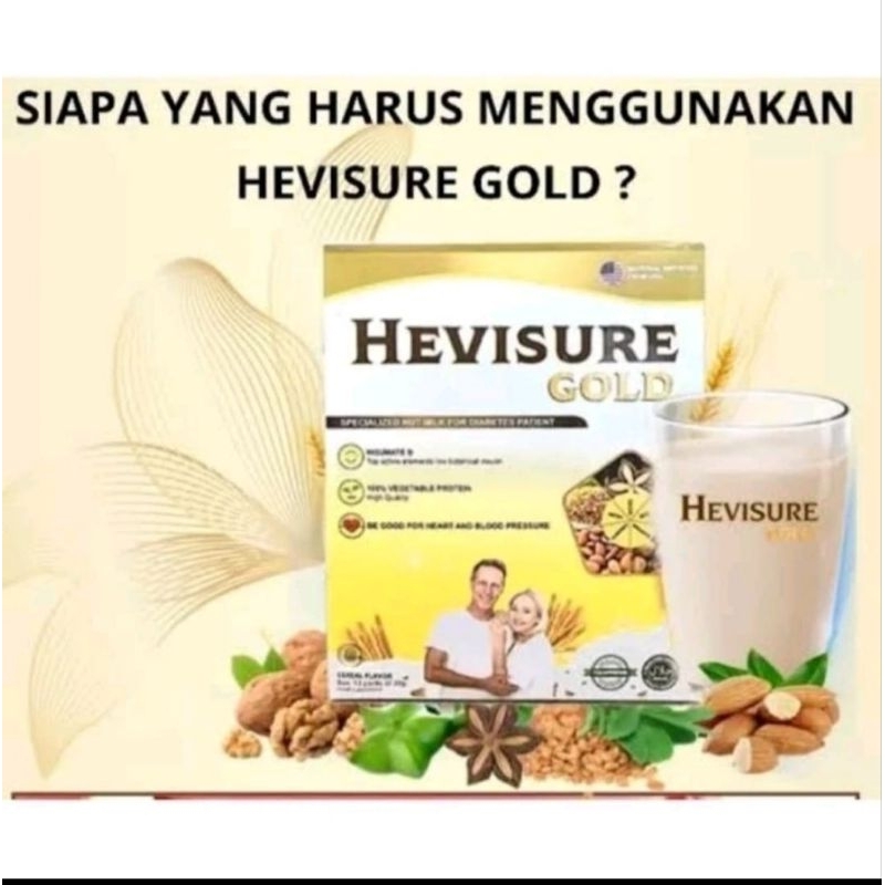 

( BELI 3 BOK GRATIS 1 BOK ) HEVISURE Gold Susu Milk Obat Diabetes Kencing Manis