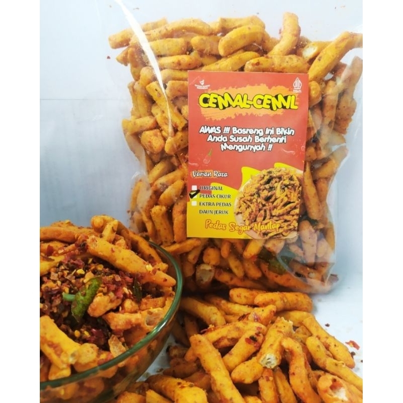 

basreng pedas daun jeruk 250 gram