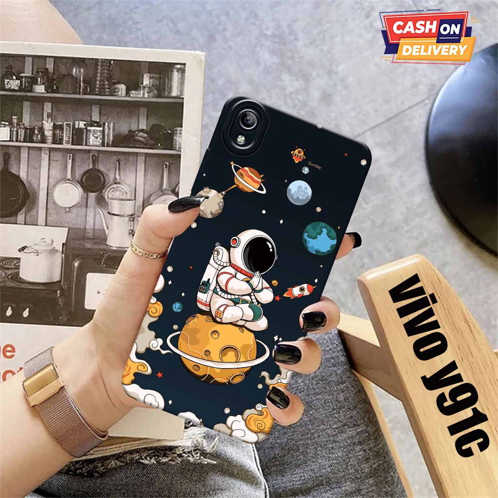 VIVO Y91C  - Softcase VIVO Y91C - Case Pro Camera VIVO Y91C - ASTRONOT Case - Casing Hp VIVO Y91C - 