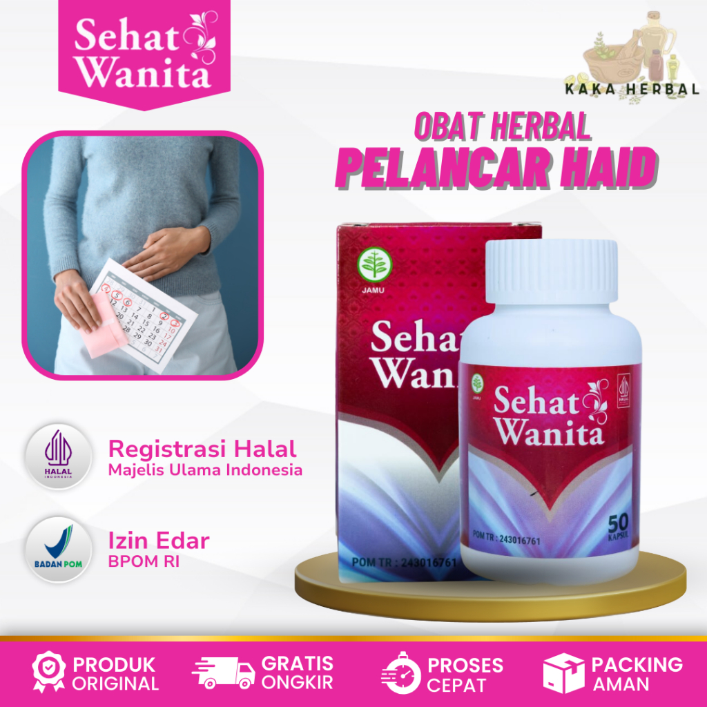 Pelancar Haid Obat Pelancar Haid Keputihan Perapet Miss V Hormon Kewanitaan Telat Datang Bulan Haid 
