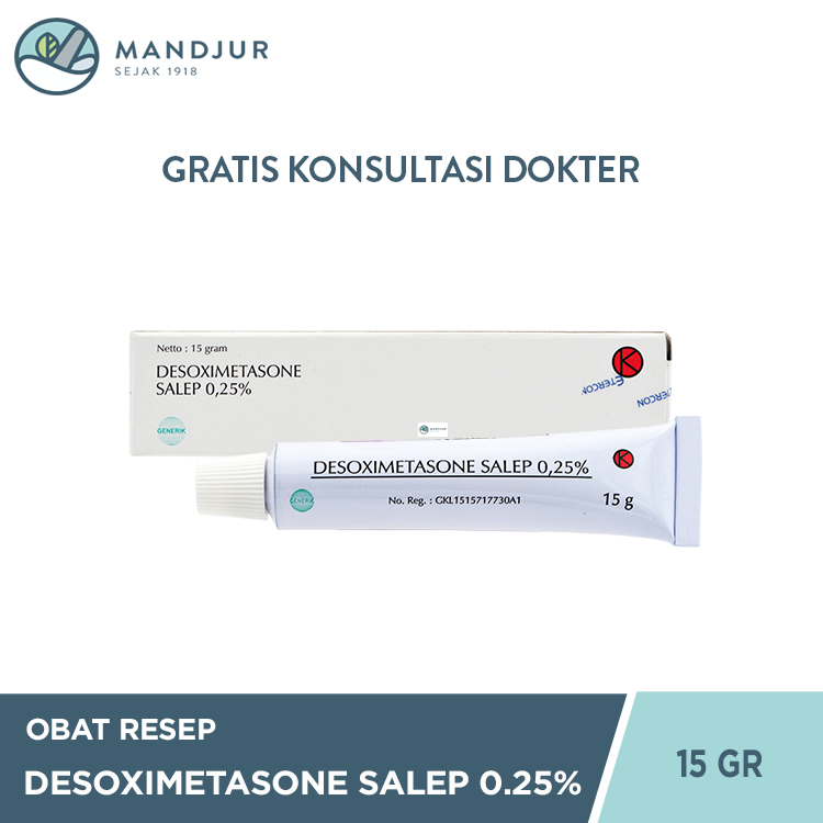 Desoximetasone 0.25 % Salep 15 g